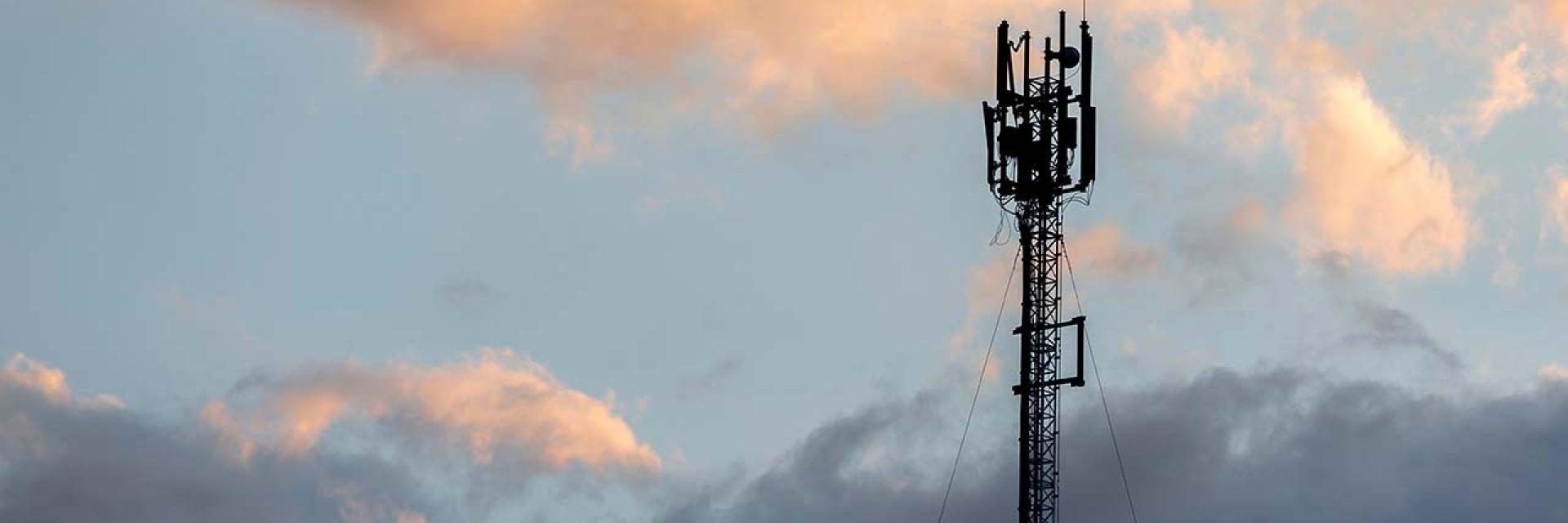 Image of communications tower © Envato Elements